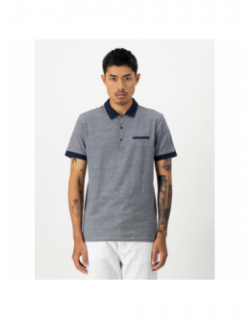 Polo conor bleu homme - Teddy Smith