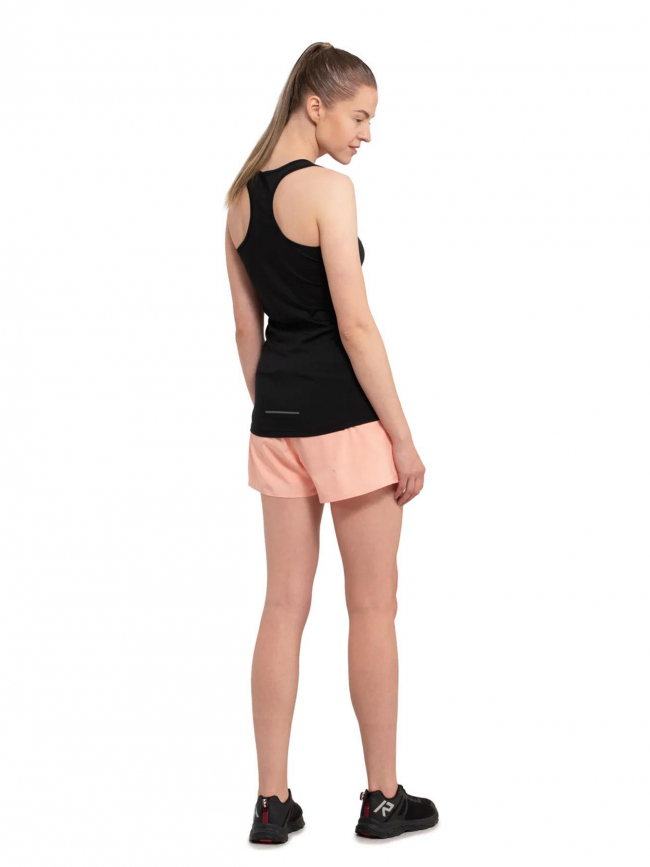 Débardeur de running maanselka noir femme - Rukka