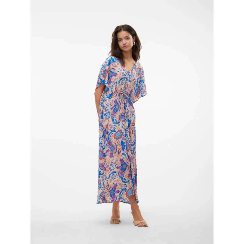 Robe 7/8 menny imprimés multicolore femme - Vero Moda