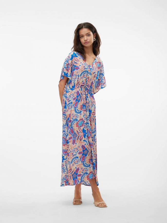 Robe 7/8 menny imprimés multicolore femme - Vero Moda