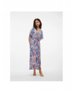 Robe 7/8 menny imprimés multicolore femme - Vero Moda