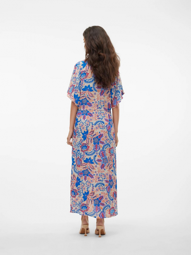 Robe 7/8 menny imprimés multicolore femme - Vero Moda