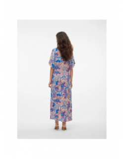 Robe 7/8 menny imprimés multicolore femme - Vero Moda