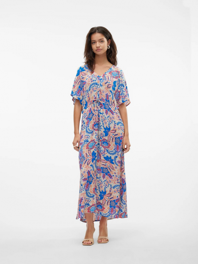 Robe 7/8 menny imprimés multicolore femme - Vero Moda