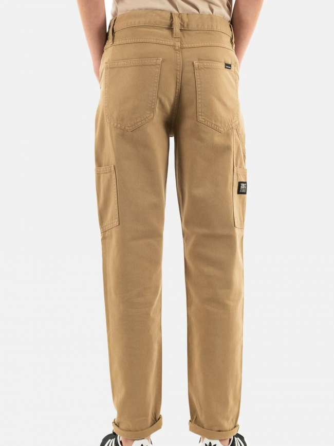 Pantalon carpenter marron garçon - Teddy Smith