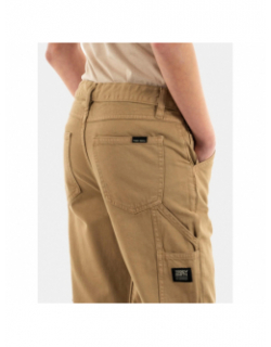 Pantalon carpenter marron garçon - Teddy Smith