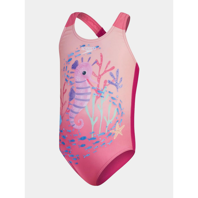 Maillot de bain eco dig print fille - Speedo