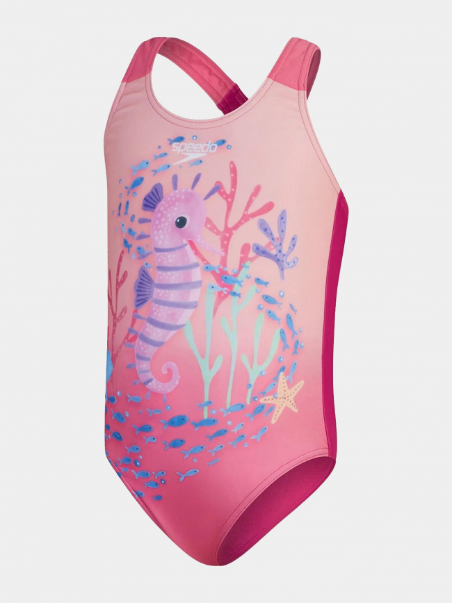 Maillot de bain eco dig print fille - Speedo