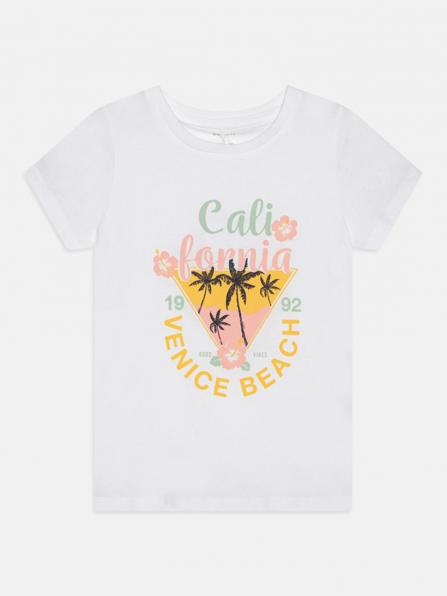 T-shirt hancy blanc fille - Name It