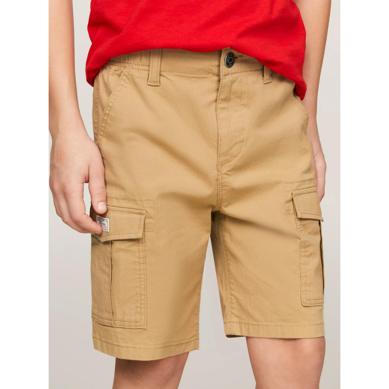 Short cargo woven marron garçon - Tommy Hilfiger