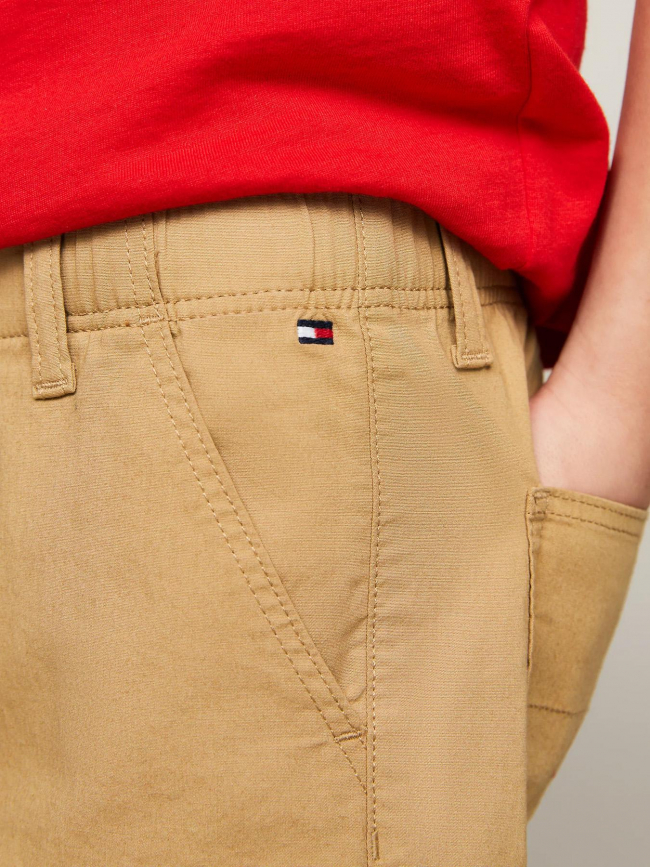 Short cargo woven marron garçon - Tommy Hilfiger