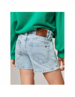 Short en jean nora bleu fille - Tommy Hilfiger