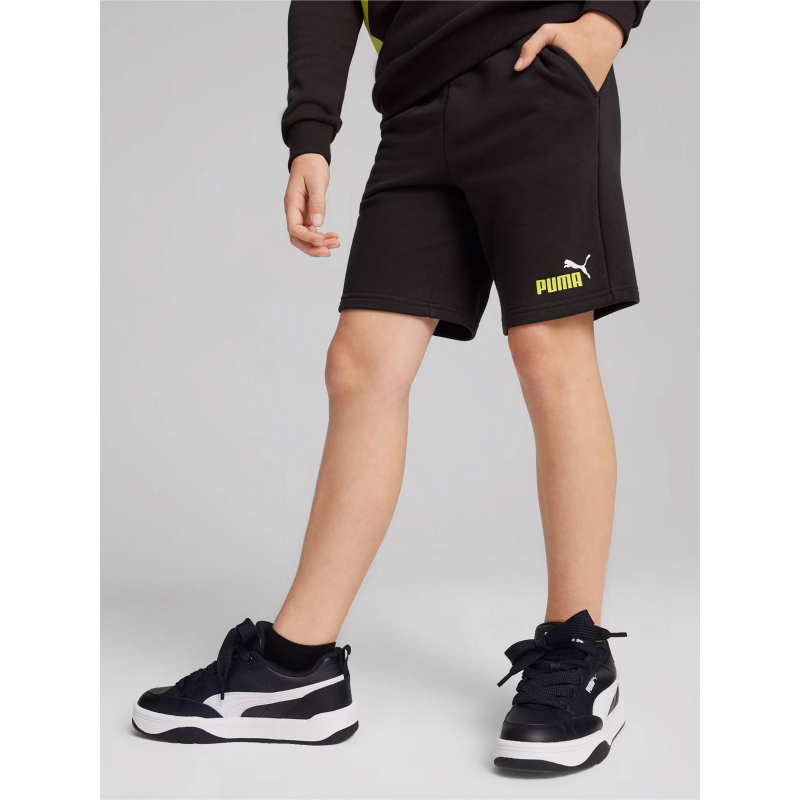 Short ess+2 noir garçon - Puma