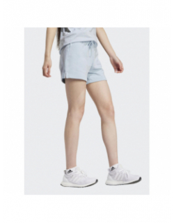 Short jogging linear bleu femme - Adidas