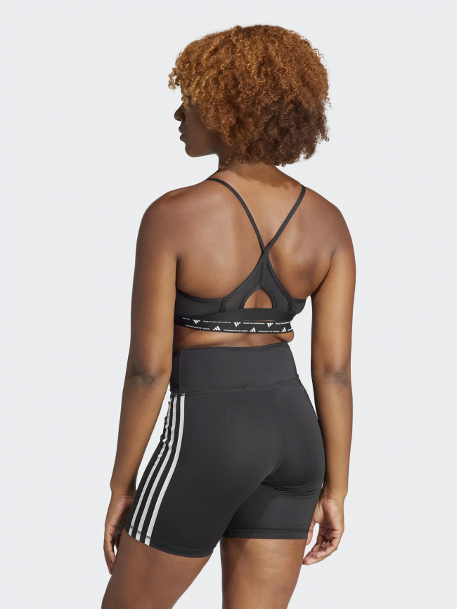 Brassière de sport aerct noir femme - Adidas