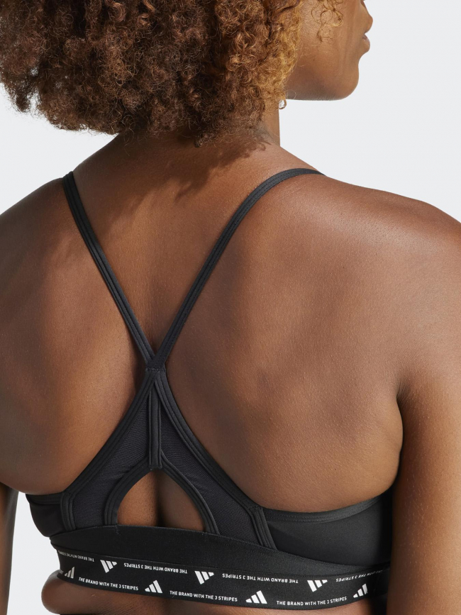 Brassière de sport aerct noir femme - Adidas