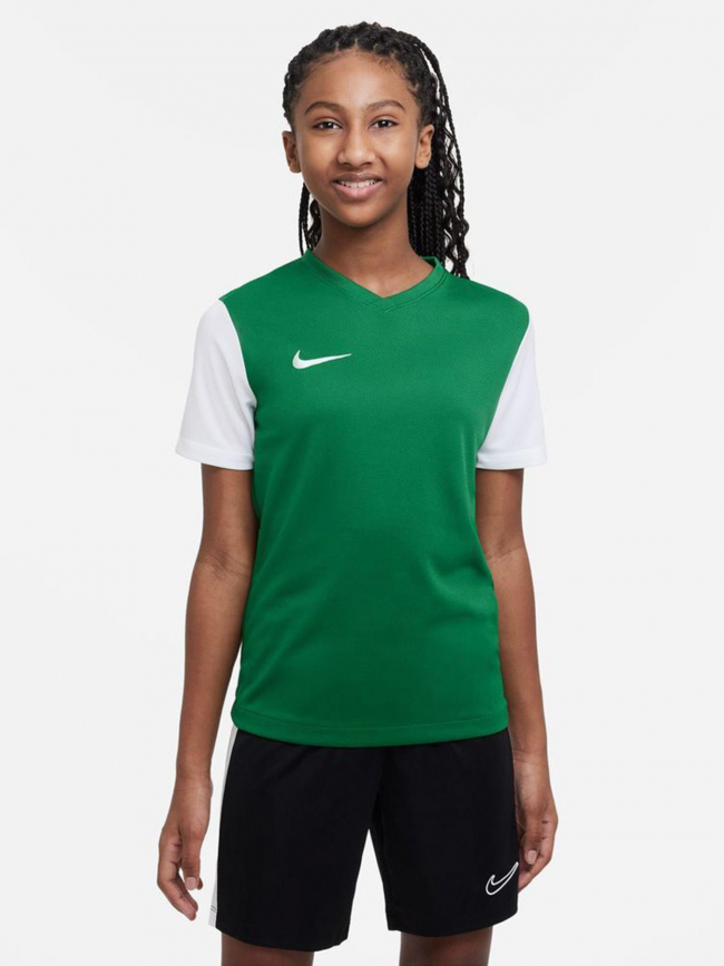 T-shirt de sport tiempo prem vert enfant - Nike
