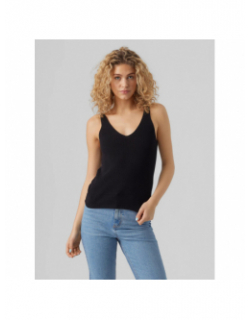 Débardeur en maille newlex sun noir femme - Vero Moda