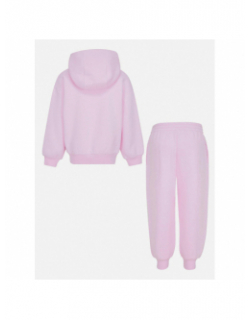 Ensemble sweat à capuche jogging rose enfant - Nike