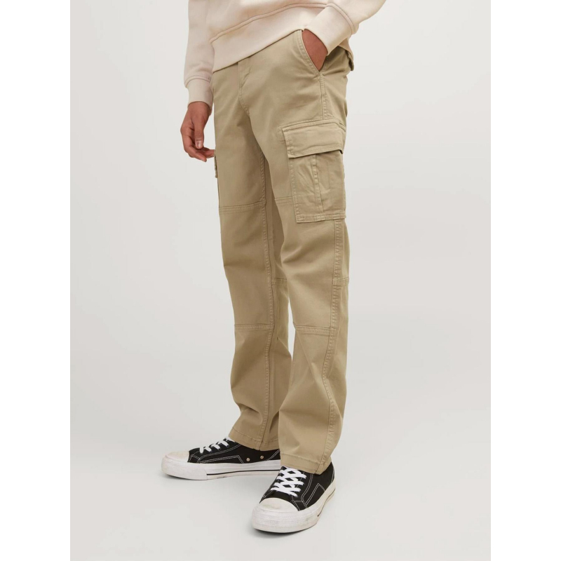 Pantalon cargo kane harlow beige garçon - Jack & Jones