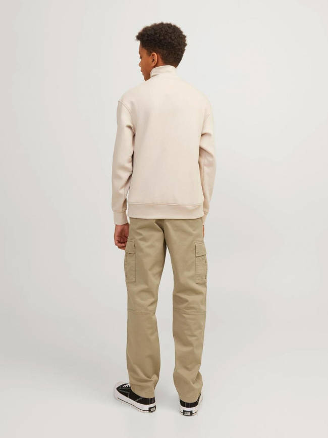 Pantalon cargo kane harlow beige garçon - Jack & Jones