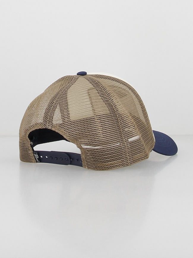 Casquette trucker logo bleu kaki homme - Petrol Industries