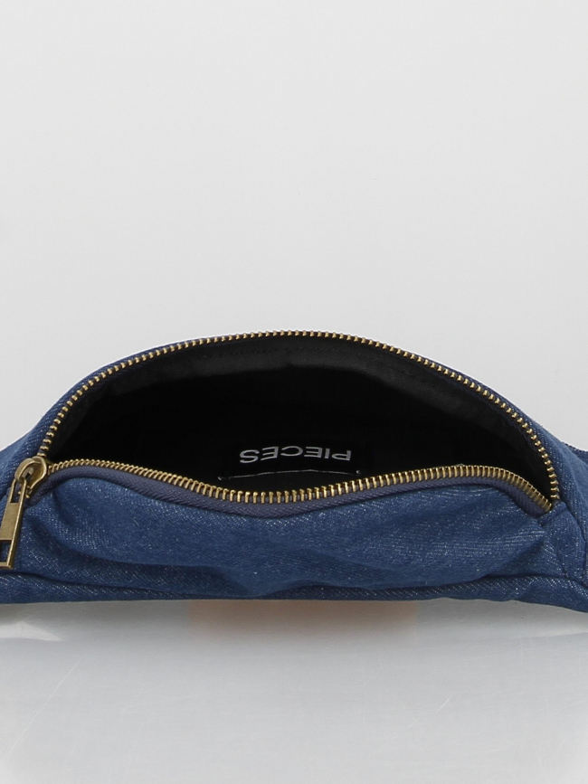 Sac banane jean salome bleu femme - Pieces