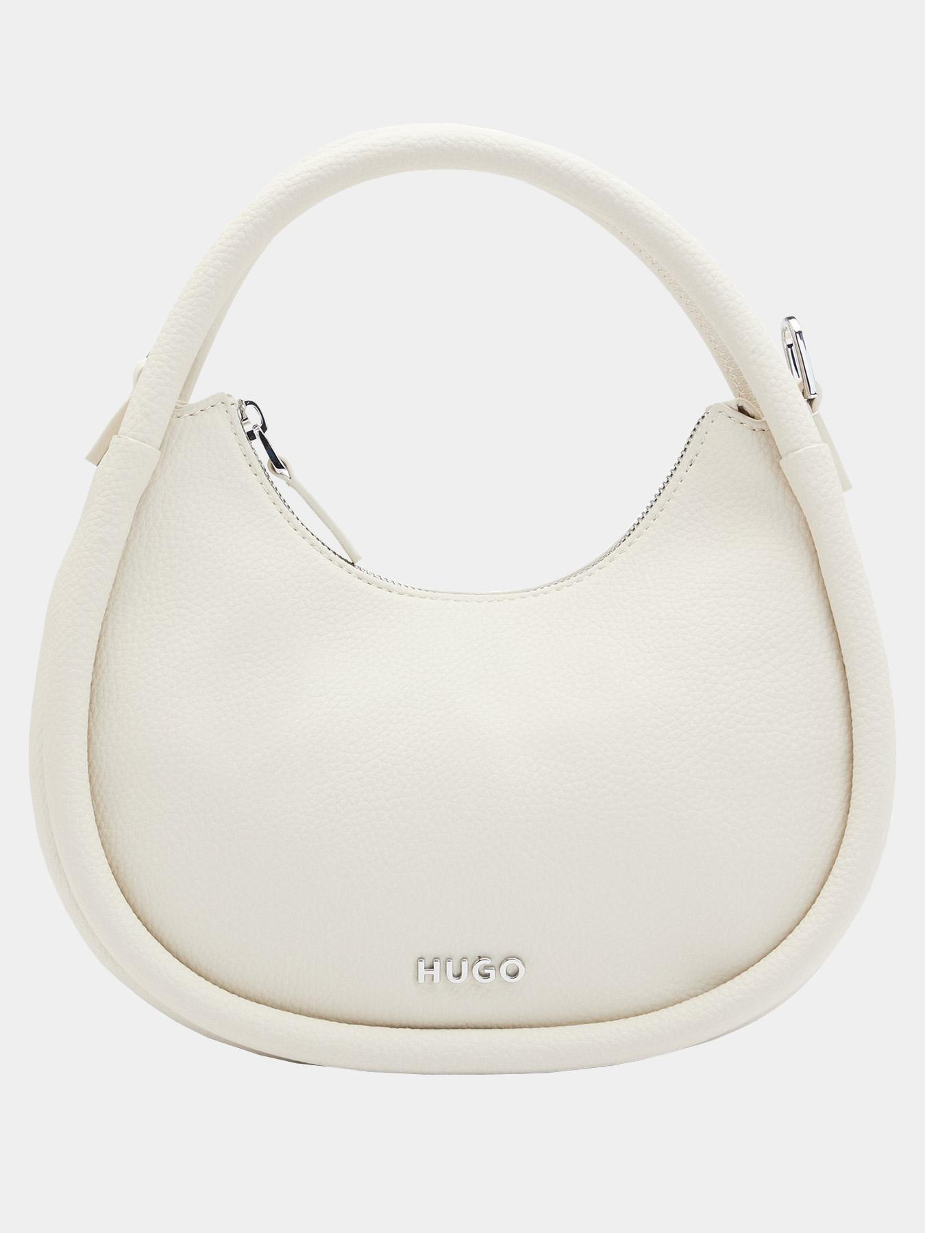 Sac à main bandoulière sivir blanc écru femme - Hugo