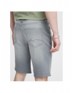 Short denim regular fit gris homme - Blend