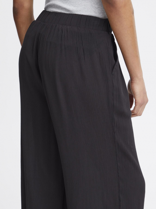 Pantalon fluide marrakech noir femme - Ichi