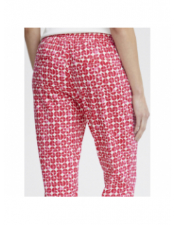 Pantalon imprimé kate rose femme - Ichi