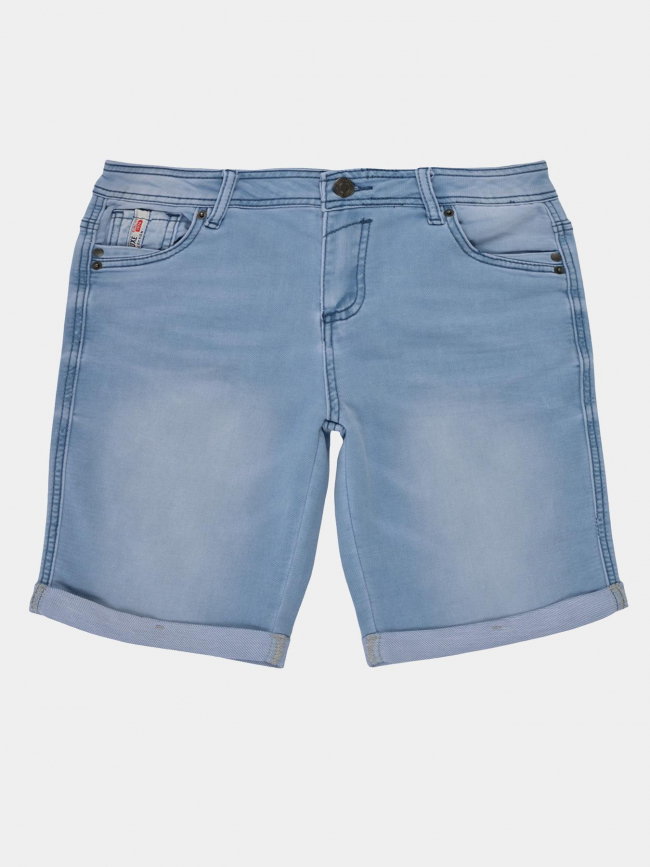 Short bart slim bleu clair homme - Deeluxe