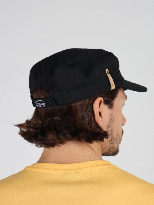 Casquette militaire unie noir homme - Oxbow