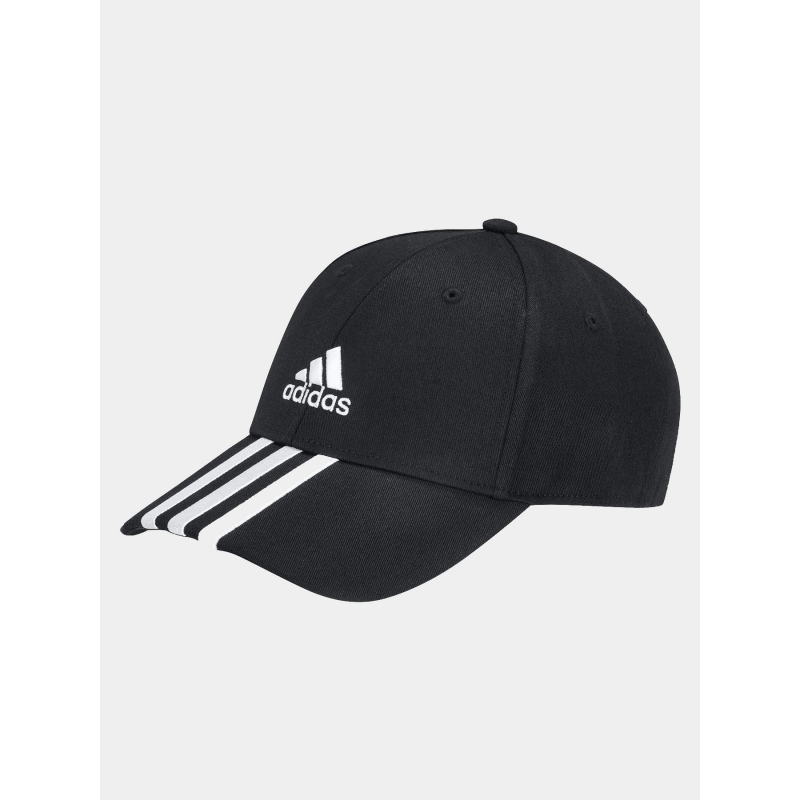 Casquette bball 3 stripes noir blanc - Adidas