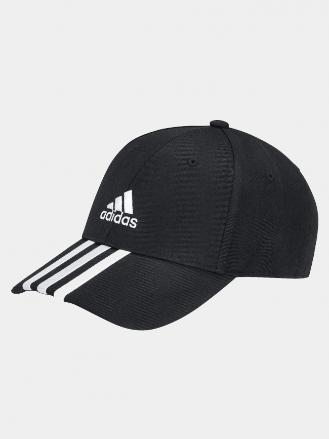 Casquette bball 3 stripes noir blanc - Adidas