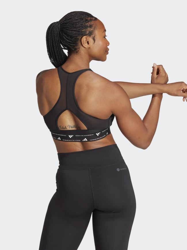 Brassière de sport pwrct noir femme - Adidas