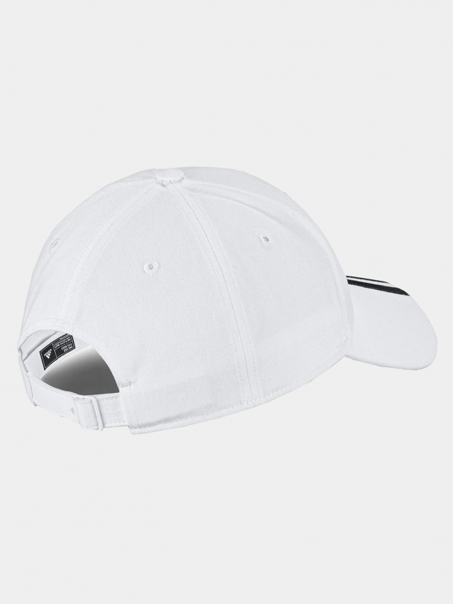 Casquette 3 stripes baseball blanc - Adidas