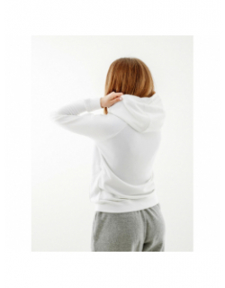 Sweat à capuche fleece park 20 blanc femme - Nike