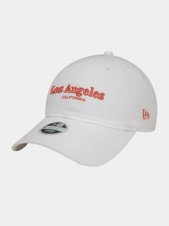 Casquette 9twenty wordmark los angeles blanc femme - New Era