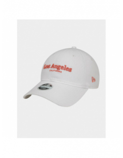 Casquette 9twenty wordmark los angeles blanc femme - New Era