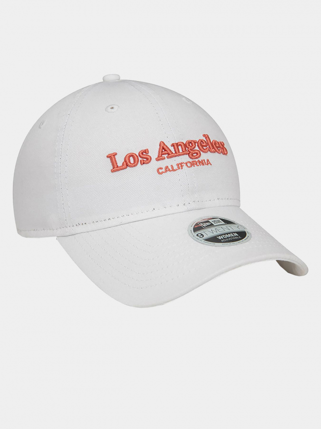 Casquette 9twenty wordmark los angeles blanc femme - New Era