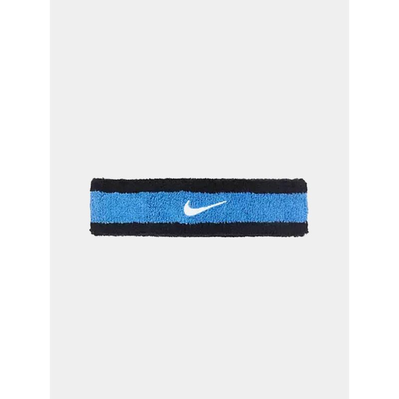 Bandeau éponge swoosh headband bleu - Nike