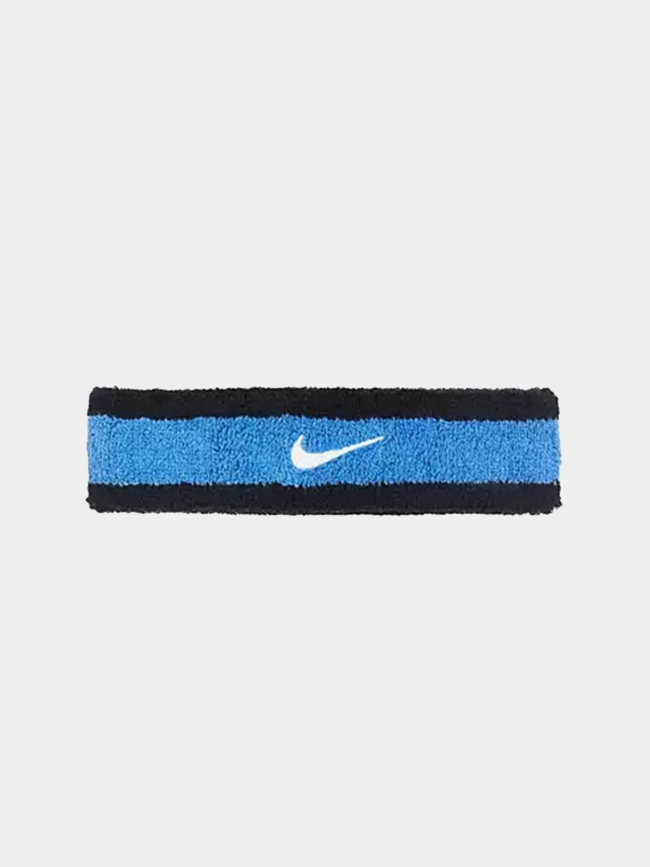 Bandeau éponge swoosh headband bleu - Nike