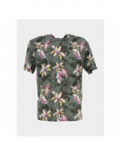 T-shirt jortampa aop imprimé floral vert homme - Jack & Jones