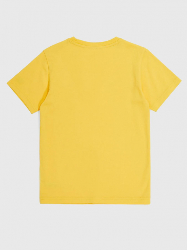 T-shirt crewneck logo jaune homme - Champion