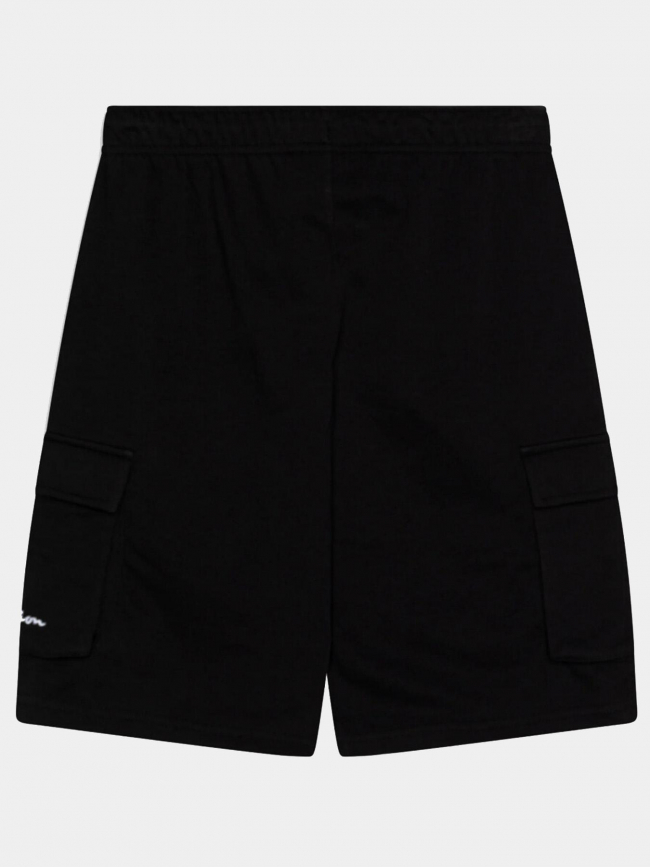 Short jogging cargo logo brodé noir garçon - Champion