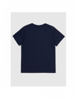 T-shirt crewneck logo bleu marine garçon - Champion