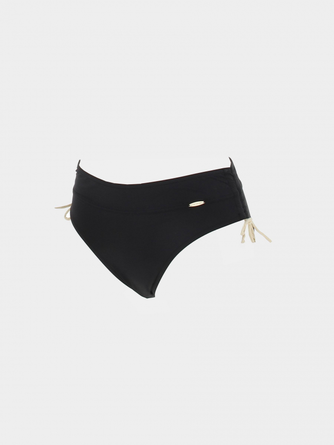 Maillot de bain 2 pièces nero noir or femme - Grain De Sable