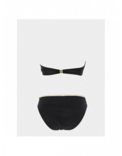 Maillot de bain 2 pièces emma noir or femme - Grain De Sable