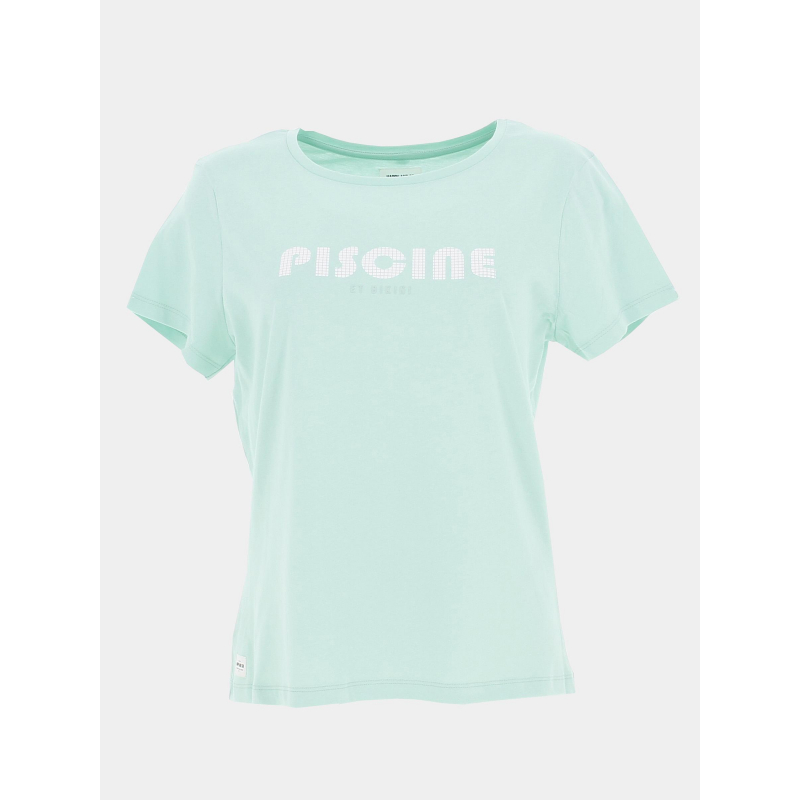 T-shirt ajaccio menthe vert femme - Happy and So